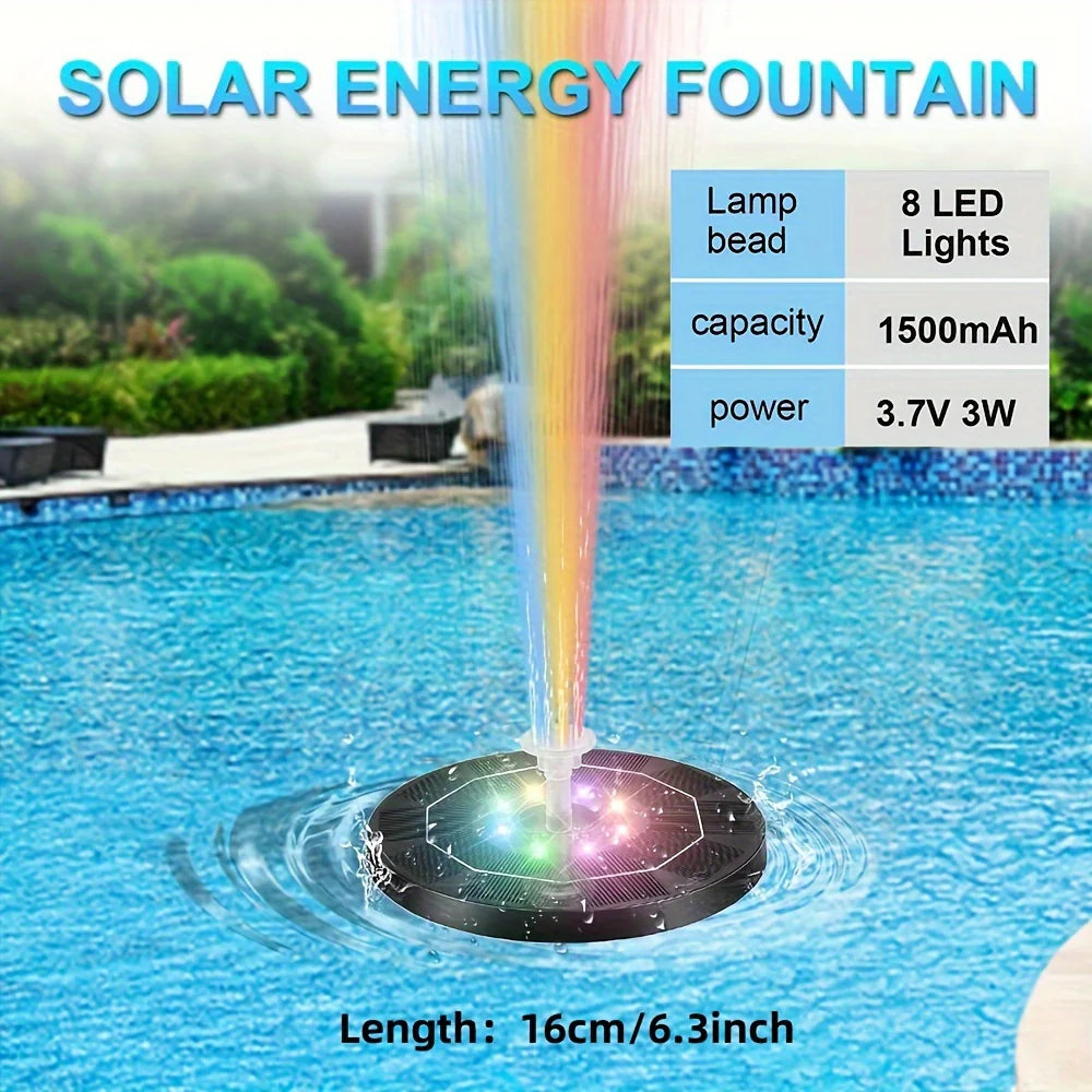 Solar LED Fountain Light
