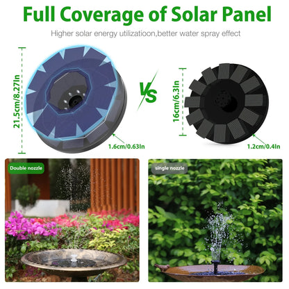 Solar LED Fountain Light