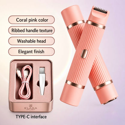 Double-headed Electric Shaver Women's Body Hair Removal Device
