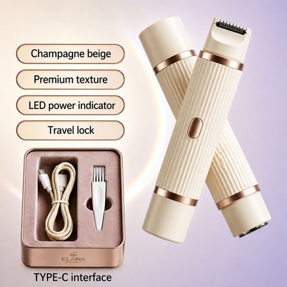 Double-headed Electric Shaver Women's Body Hair Removal Device